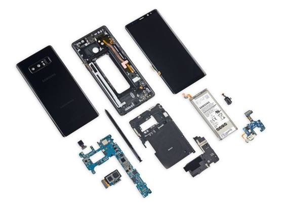 هل يمكن إصلاح عملاق سامسونج Galaxy Note 8 ؟