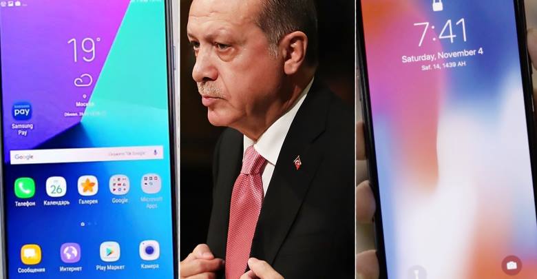أردوغان لترامب : إذا كان لديهم الأيفون فهناك سامسونج وفينوس