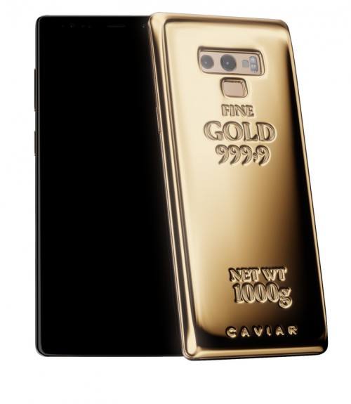 نسخة من Galaxy Note 9 تحتوى على كيلو جرام ذهب خالص