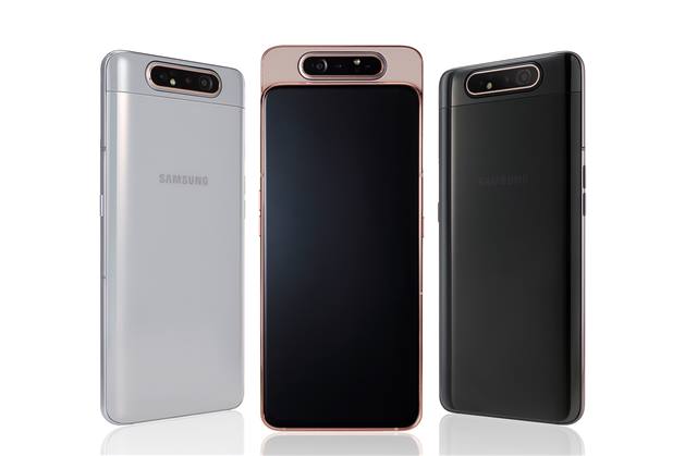 سامسونج تعلن رسمياً عن هاتف Galaxy A80 بتصميم منزلق وكاميرات قابلة للدوران