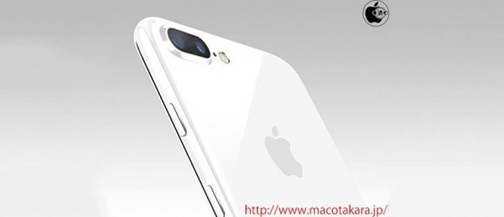 آبل قد توفر نسخة باللون الأبيض اللامع من هاتفي iPhone 7 و iPhone 7 Plus