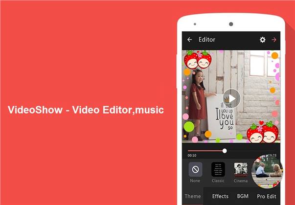 تطبيق VideoShow لمونتاج الفيديو