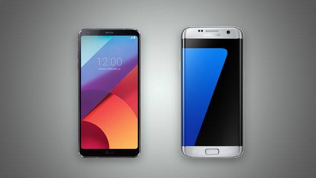 مقارنة بين LG G6 و Galaxy S7 edge