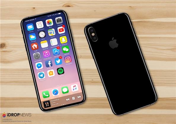 آبل تختبر تصميمين مختلفين لهاتف iPhone 8