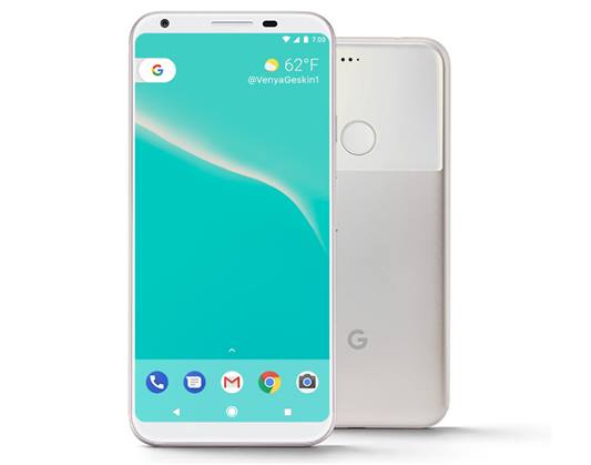 مميزات قوية قد نراها فى هاتف Google Pixel 2