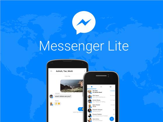 تطبيق Messenger Lite متاح الان فى 150 بلد منهم مصر