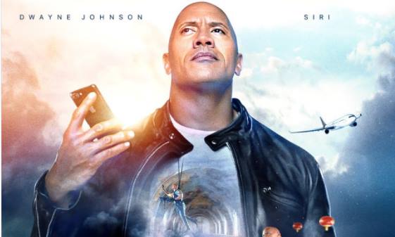 آبل تتعاون مع The Rock لعمل دعاية لسيري في فيلم جديد