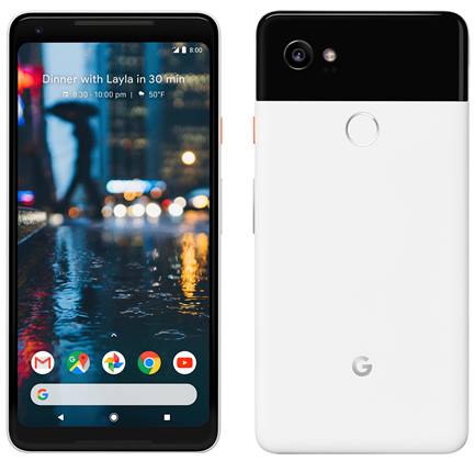 تسريب صور بجودة عالية لهاتفي جوجل Pixel 2 و Pixel 2 XL