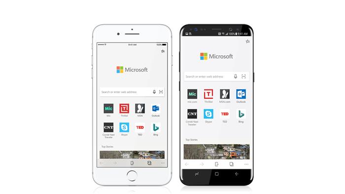 مايكروسوفت توفر متصفح Edge لأندرويد و iOS