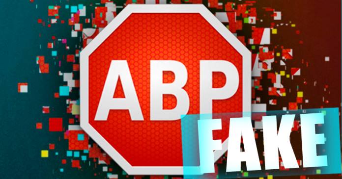 إصدار مزيف من إضافة Adblock Plus لجوجل كروم تم تثبيته 37 الف مرة