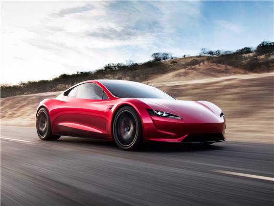 تسلا تكشف النقاب عن Roadster أسرع سيارة رياضية فى العالم