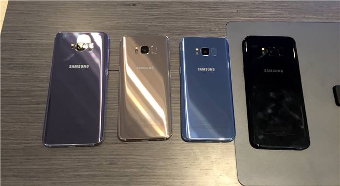 سامسونج ستوفر أربعة ألوان من هاتف Galaxy S9