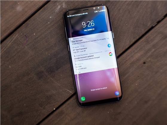 سامسونج ستحسن من تقنية ماسح قزحية العين في هاتف Galaxy S9