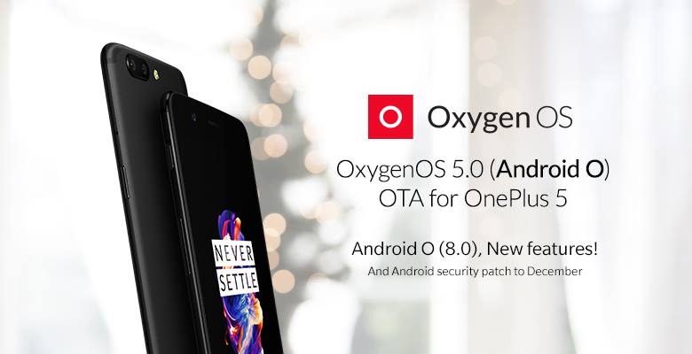 تحديث أوريو يبدأ في الوصول لهاتف OnePlus 5