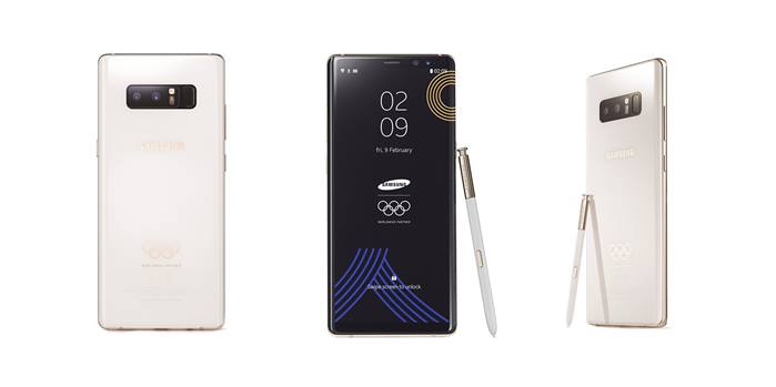 سامسونج تعلن عن نسخة الأولمبياد من هاتف Galaxy Note 8
