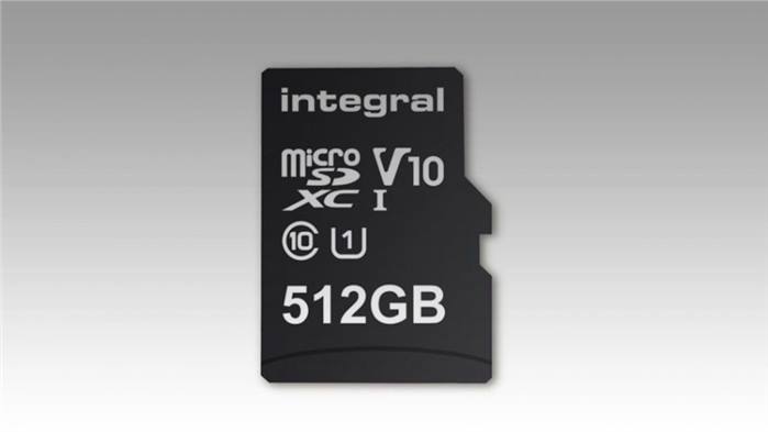 شركة Integral تطلق أكبر بطاقة تخزين خارجية بسعة 512 جيجا بايت