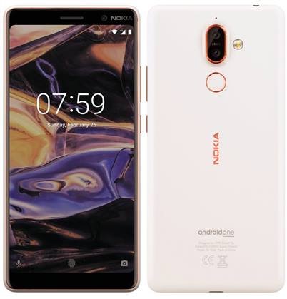تسريب صور هاتف Nokia 7+ التابع لمشروع أندرويد ون وهاتف Nokia 1