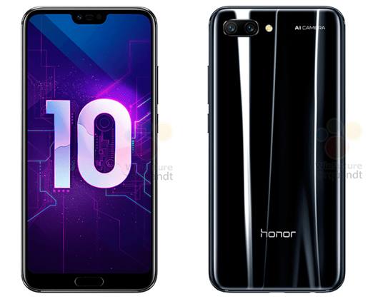 هاتف Honor 10 سيأتي بنوتش وتسريب بعض مواصفاته