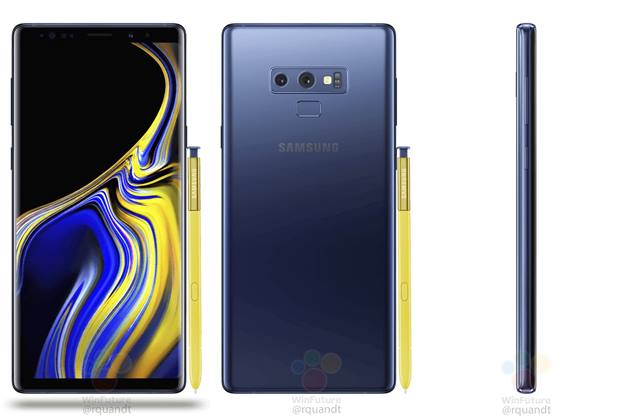 تسريب مواصفات هاتف Galaxy Note 9 من على علبته الرسمية