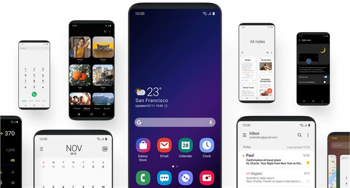 سامسونج توفر أول نسخة تجريبية من Android Pie لهواتف Galaxy S9