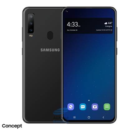 تسريب مواصفات هاتف سامسونج Galaxy A8s صاحب الثقب في الشاشة