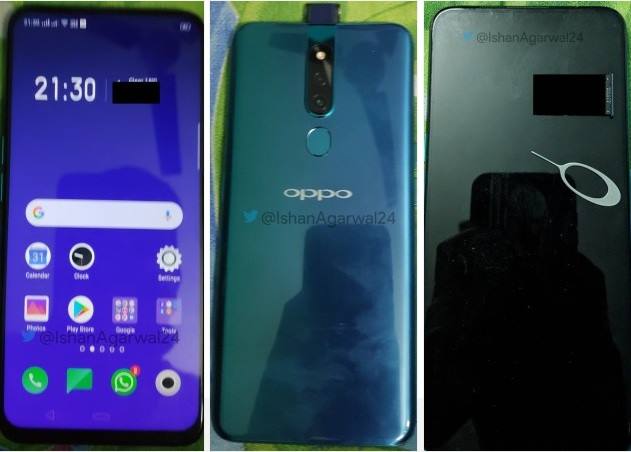 صور مسربة للهاتف Oppo F11 بكاميرا أمامية منبثقة