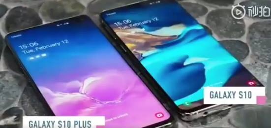 تسريب فيديو نظرة أولى على هواتف سامسونج Galaxy S10 و S10+