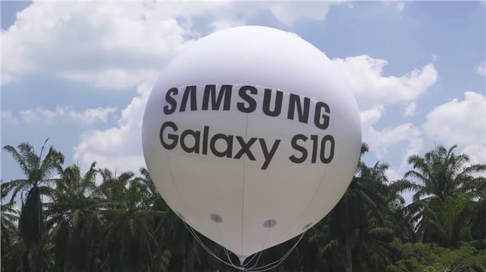 سامسونج تطلق مجموعة من هواتف Galaxy S10 إلى الفضاء