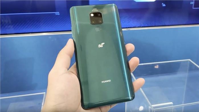 فيديو يظهر فيه هاتف هواوى Mate 20 X الذى يدعم 5G