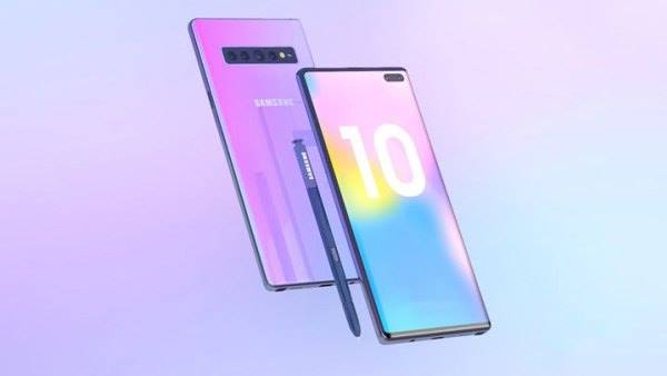 الهاتف Galaxy Note 10 Pro سيأتى ببطارية 4500 مللي أمبير