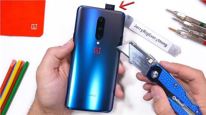 نتائج رائعة لإختبارات الخدش والحرق والإنحناء للهاتف OnePlus 7 Pro