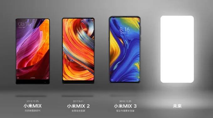 هاتف شاومى Mi MIX 4 سيأتى بكاميرا 64 ميجابكسل ورامات 16 جيجابايت وسرعة شحن 100 واط