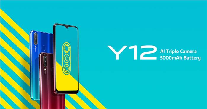 الإعلان رسميًا عن الهاتف vivo Y12 ببطارية 5000 مللي أمبير وكاميرا خلفية ثلاثية