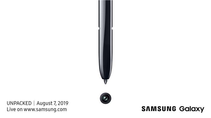 سامسونج تكشف رسمياً عن موعد الإعلان عن سلسلة Galaxy Note 10
