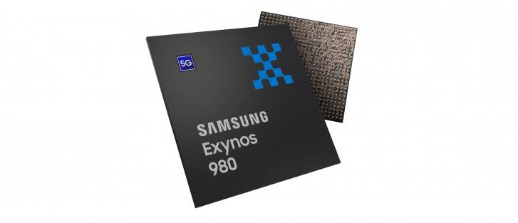 سامسونج تعلن عن أول معالج مدمج معه مودم الجيل الخامس Exynos 980