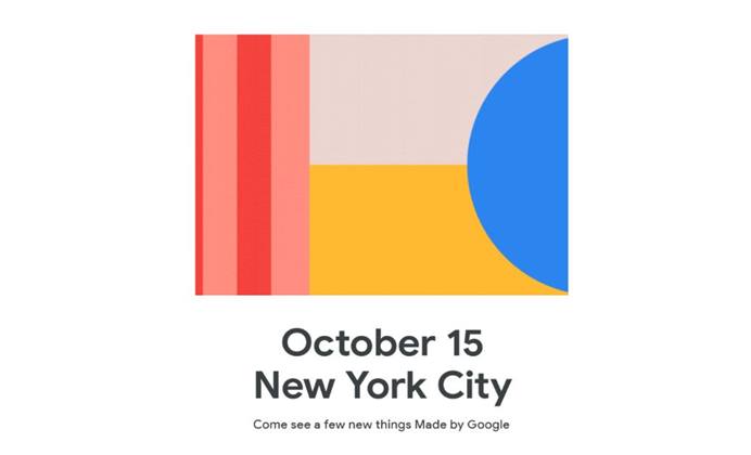 جوجل تعلن رسمياً عن موعد مؤتمر الإعلان عن Pixel 4