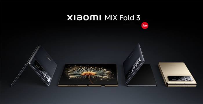 شاومي تعلن رسمياً عن هاتفها القابل للطي Mix Fold 3 بمعالج SD 8 Gen 2 وتصميم جديد للمفصلات