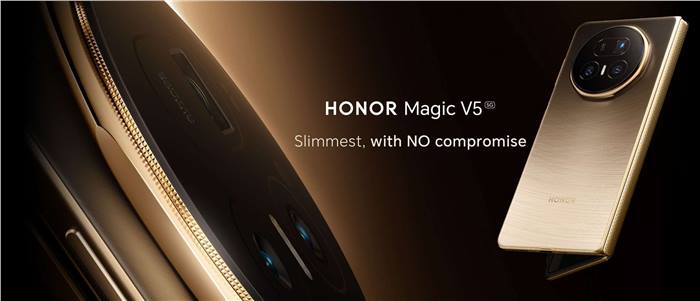 أونر تعلن عن أنحف هاتف قابل للطي Magic V5