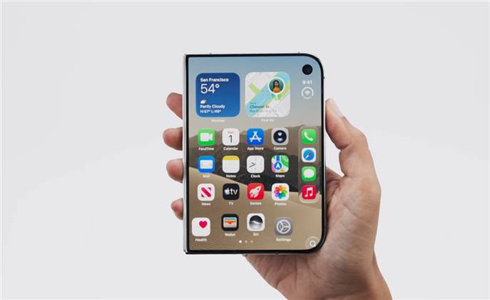آبل تعلن رسميًا عن هاتفها القابل للطي iPhone Duo
