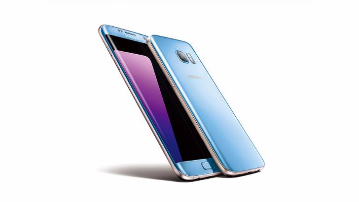 سامسونج تعلن رسمياً عن النسخة صاحبة اللون الأزرق الفاتح من Galaxy S7 Edge