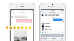 فيسبوك تضيف ردود الفعل والإشارة للماسنجر