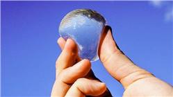 كرات مياه غذائية بديلة للزجاجات البلاستيكية