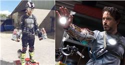 ضابط بريطانى سابق يخترع بدلة كبدلة الرجل الحديدى يمكنها الطيران