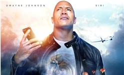 آبل تتعاون مع The Rock لعمل دعاية لسيري في فيلم جديد