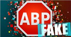 إصدار مزيف من إضافة Adblock Plus لجوجل كروم تم تثبيته 37 الف مرة