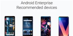 جوجل تعلن عن أجهزة أندرويد الموصى بها للشركات