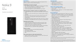 ظهور قائمة جديدة بمواصفات هاتف نوكيا العملاق Nokia 9