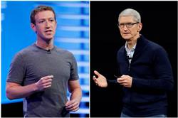 مارك زوكربيرج يفتح النار على تيم كوك بعد إنتقاداته له حول خصوصية المستخدمين