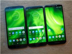موتورولا تعلن رسمياً عن هواتف Moto G6 و G6 Plus و G6 Play