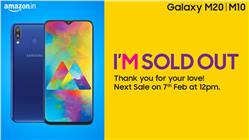 إنتهاء عملية البيع الأولى لـ Galaxy M10 و M20 فى لحظات وعملية البيع الثانية فى 7 فبراير